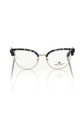 Frankie Morello Blue Metallic Women's Eyeglass Frame